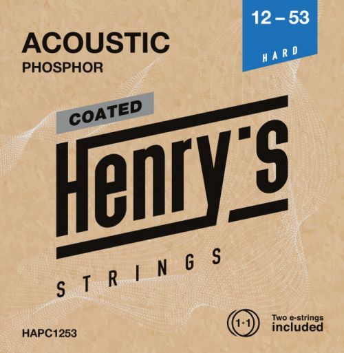 Henry's Strings HAPC1253 Acoustic Phosphor - 012“ - 053”