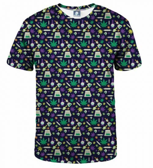 Aloha From Deer Puff Puff T-Shirt TSH AFD717 Green - XS