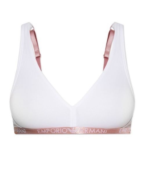 Podprsenka 164481 2R223 00010 - bílá - Emporio Armani - M