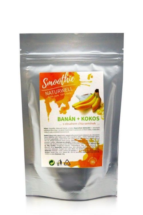 Smoothie Naturwell Banán a Kokos - 100g