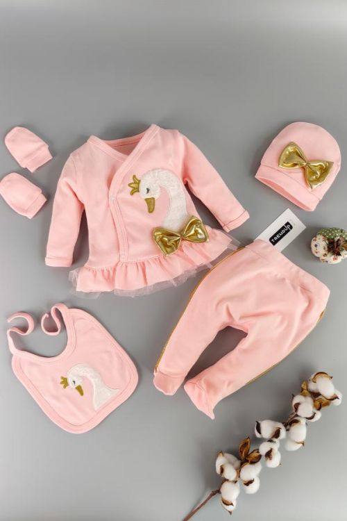 Dárek pro novorozenou holčičku labuť | Oblečení pro miminka