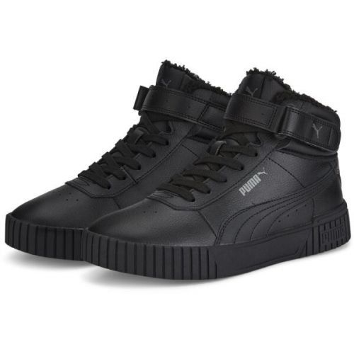 Puma CARINA 2.0 MID WTR Dámské zimní tenisky, černá, velikost 37