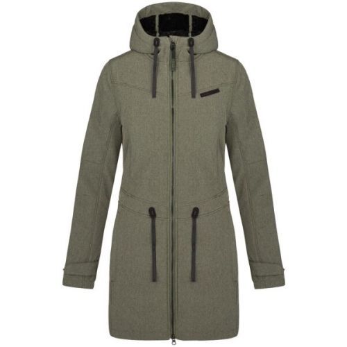 Loap LUPIDA Dámský softshellový kabát, zelená, velikost S