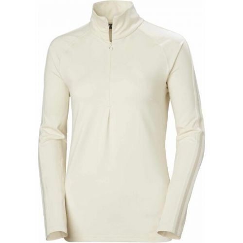 Helly Hansen W EDGE 1/2 ZIP Dámská mikina, bílá, velikost M