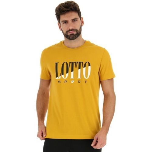 Lotto TEE SUPRA VI Pánské tričko, žlutá, velikost XXL