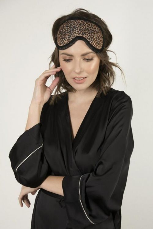 Páska na oči OP-17 - Julimex - one size - hnědo-černá