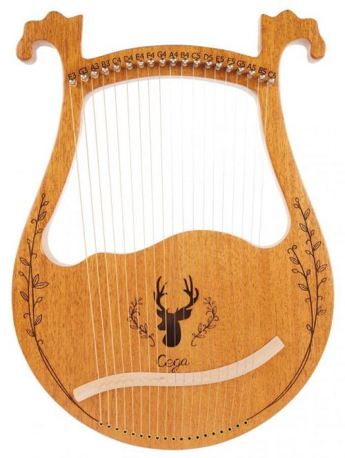 Cega Harp 19 Strings Natural