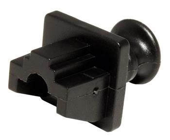 Záslepka RJ45, černá, 10ks