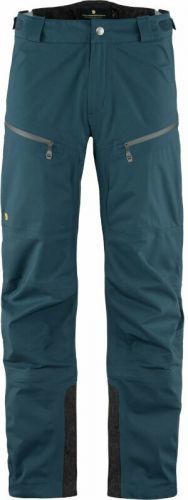 Fjällräven Outdoorové kalhoty Bergtagen Eco-Shell Trousers Mountain Blue 52