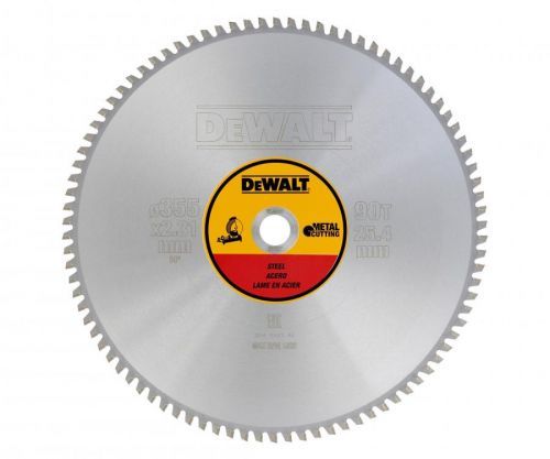 Kotouč pilový na ocel DeWALT - DT1927 355x25.4mm