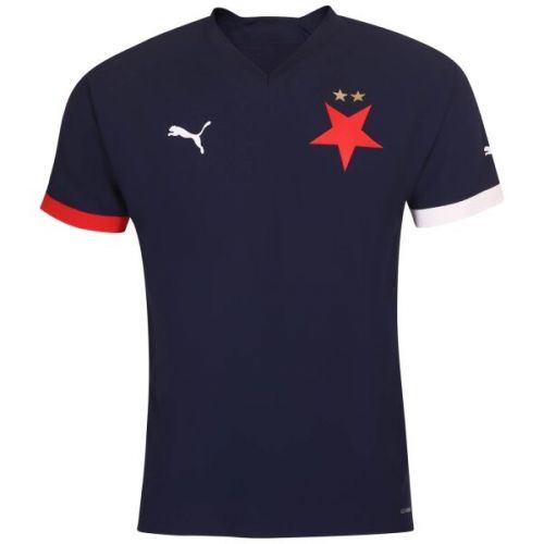 Puma SKS AWAY JESREY PROMO Pánský dres, tmavě modrá, velikost XL
