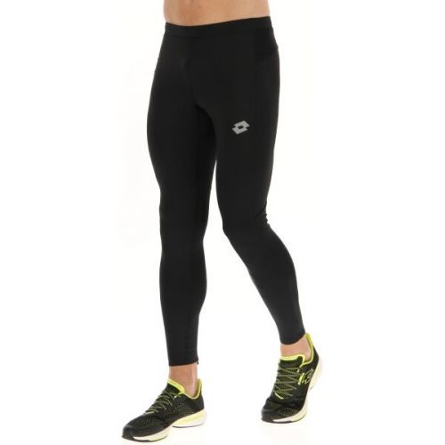 Lotto RUN FIT LEGGING Pánské běžecké legíny, černá, velikost M