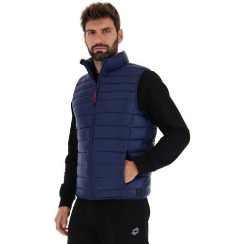 Lotto GILET CORTINA III PAD PL Pánská vesta, tmavě modrá, velikost L