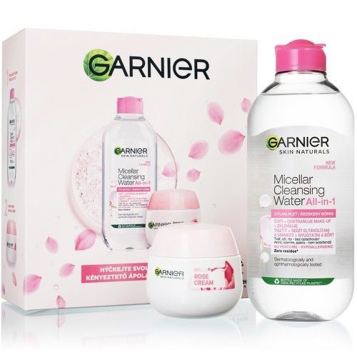 GARNIER Skin Naturals Rose Vánoční balíček 2022