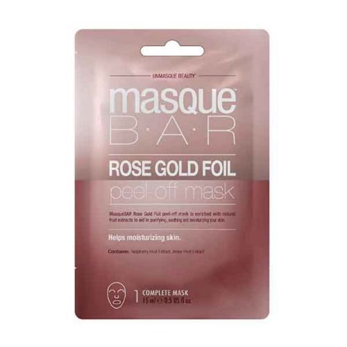 masqueBAR Rose Gold Foil Peel Off Mask Sachet Maska Na Obličej 12 ml