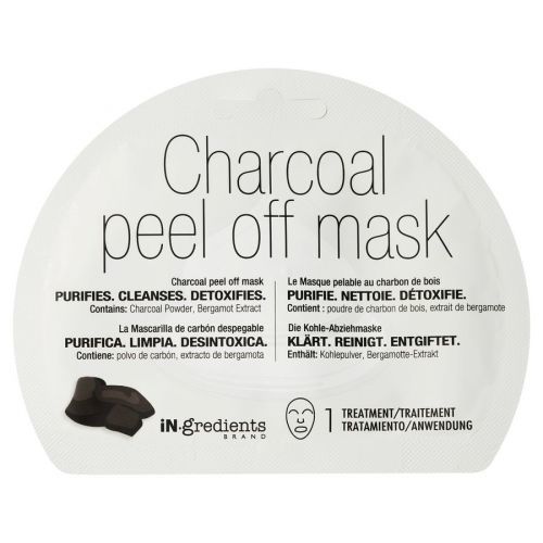 masqueBAR IN.gredients Charcoal Peel Off Mask Maska Na Obličej 10 ml
