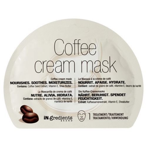 masqueBAR IN.gredients Coffee Cream Mask Maska Na Obličej 15 ml