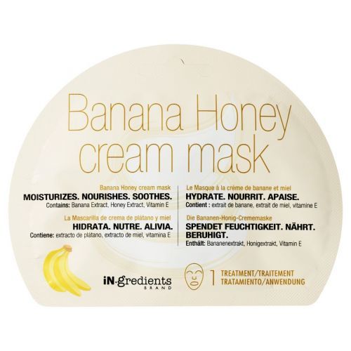masqueBAR IN.gredients Banana Honey Cream Mask Maska Na Obličej 15 ml