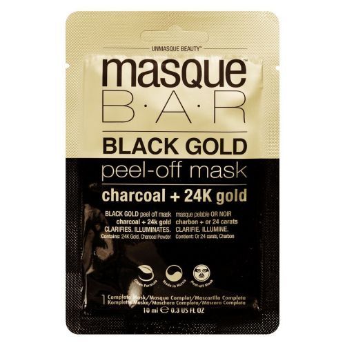 masqueBAR Black Gold Peel Off Mask Sachet Maska Na Obličej 10 ml