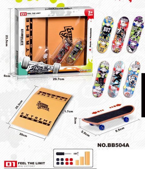 Fingerboard hrací sada - Alltoys
