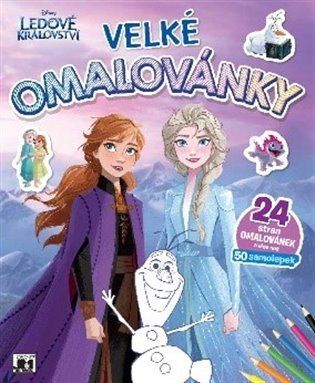 Ledové království - Velké omalovánky