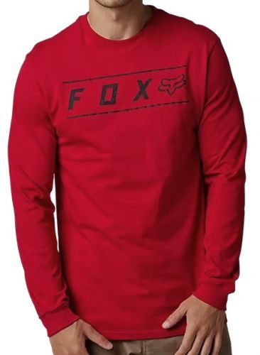 Tričko Fox Pinnacle LS flame red 2XL