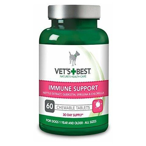 VET'S BEST Immune Support žvýkací tablety na imunitu pro psy 60 tbl.