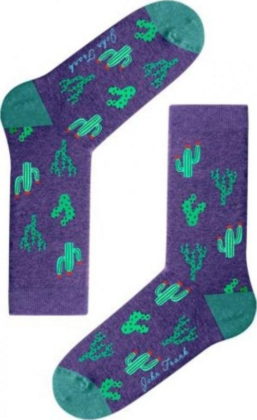 Dámské ponožky John Frank WJFLSFUN51 Barva: PURPLE, Velikost: UNI
