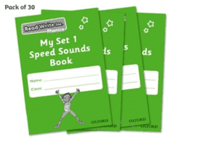 Read Write Inc. Phonics: My Set 1 Speed Sounds Book Pack of 30 (Miskin Ruth)(Undefined)