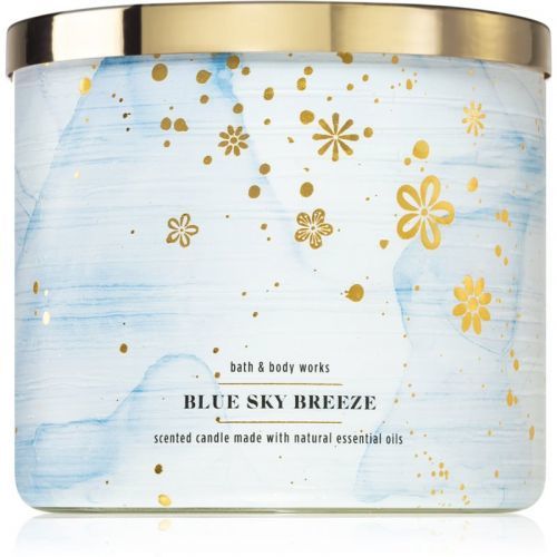 Bath & Body Works Blue Sky Breeze vonná svíčka 411 g