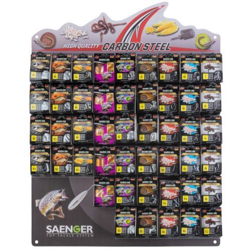 Saenger stojan s návazci na přírodní nástrahy (470 balení)-1990999