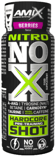 Předtréninkové stimulanty Amix Amix NitroNox Shot-60ml-Berries