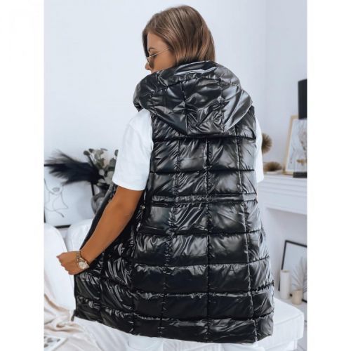 Women's quilted vest LUCI black Dstreet TY3155