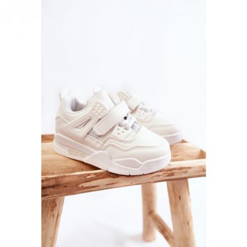 Children's Leather Sports Shoes White Marisa