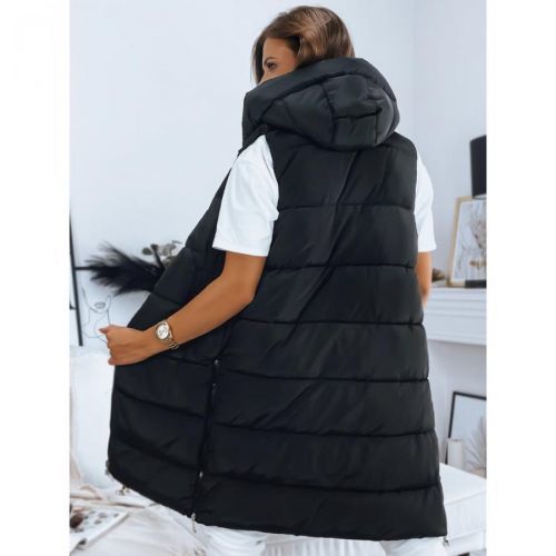 Double-sided quilted vest MARIET black Dstreet TY3157