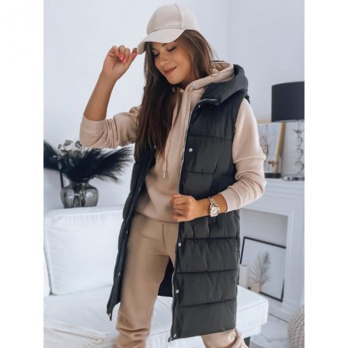 Women's quilted NOELIA vest black Dstreet TY3134