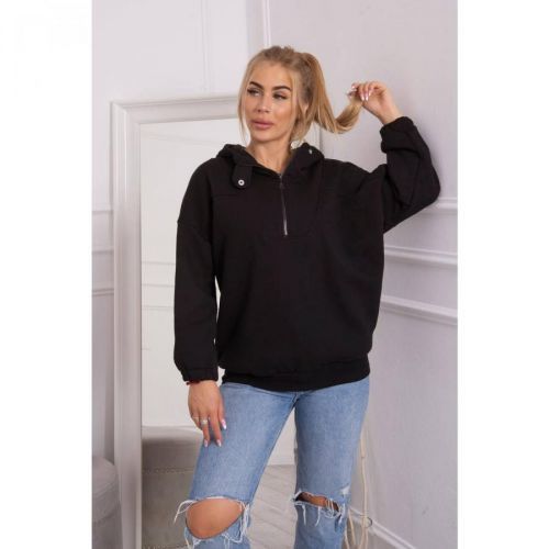 Hooded sweatshirt black