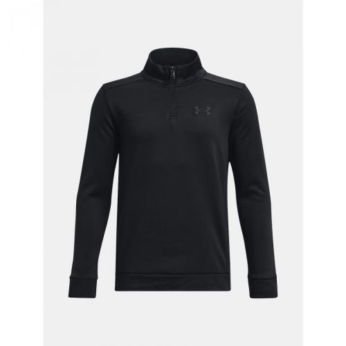 Under Armour Mikina UA Armour Fleece 1/4 Zip-BLK - Kluci
