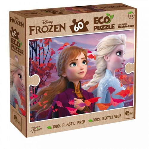 Frozen ECO-Puzzle 60 Elsa a Anna 2v1 70x50cm