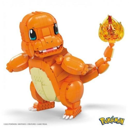 Pokémon figurka Charmander - stavebnice MEGA 25 cm