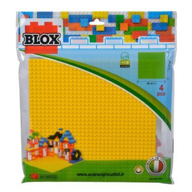 Simba Blox 4x stavební deska, každá 25x25cm