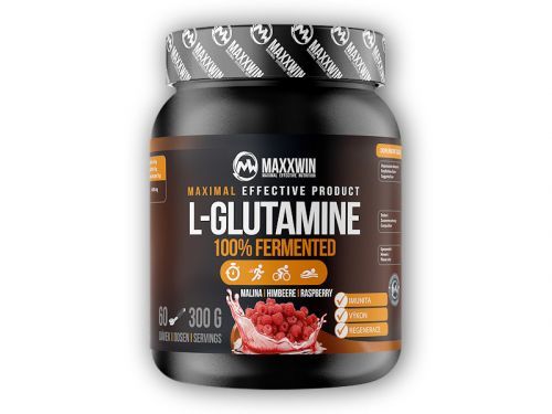 Maxxwin L-Glutamine Pure Fermented flavor 300g Varianta: malina