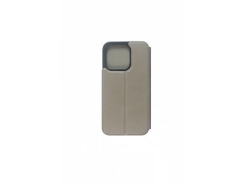Flipové pouzdro RhinoTech FLIP Eco Case pro Apple iPhone 14 Pro Max, šedá