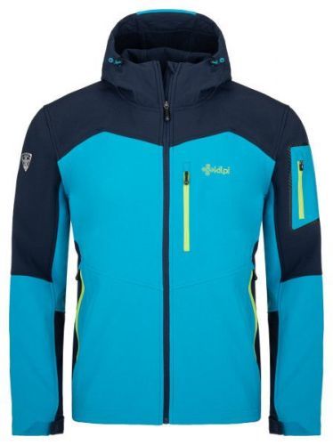 Pánská softshellová bunda Kilpi PRESENA-M Modrá BLU L