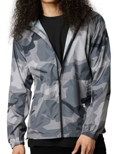 Pánská bunda Fox Geology Camo Windbreaker black camo S