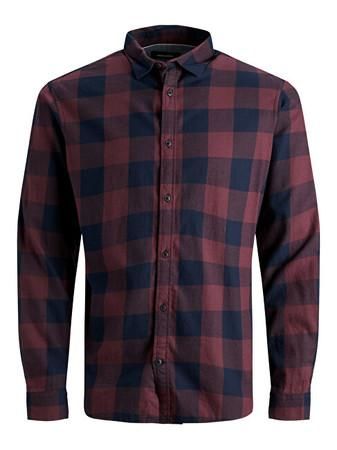 Jack&Jones Pánská košile JJEGINGHAM Slim Fit 12181602 Port Royale M