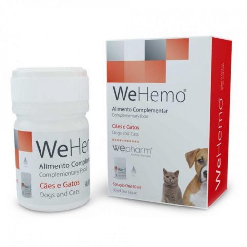 WEPHARM WeHemo nutraceutikum pro podporu při anémii pro psy a kočky 30 ml