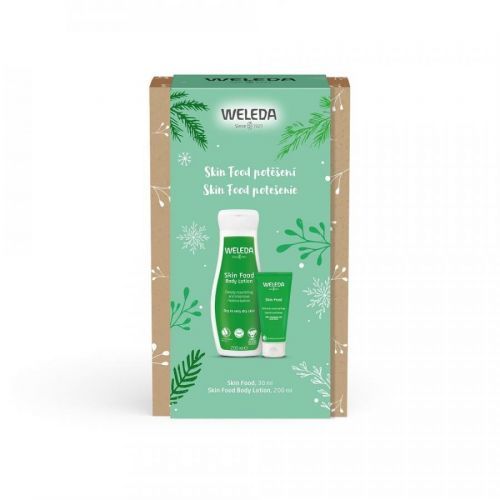 WELEDA  Skin Food potěšení Tělový krém 200 ml + Univerzální výživný krém 30 ml Dárkový set