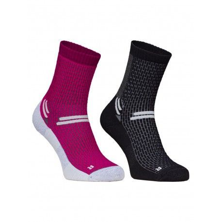 High Point Trek 4.0 Lady Double Pack multicolor dámské trekové ponožky - set 2 párů 39-42 EUR