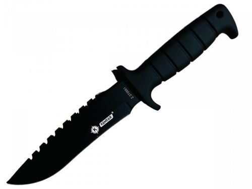 Hobby lovecký nůž Kandar s pouzdrem černý - BR8032